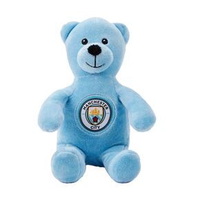 Manchester City FC Bear Soft Plush Toy / Light Blue